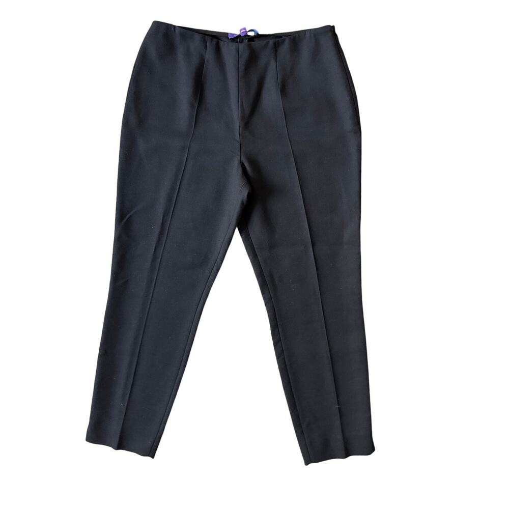 Ralph Lauren Purple Label Black Trousers Size 14